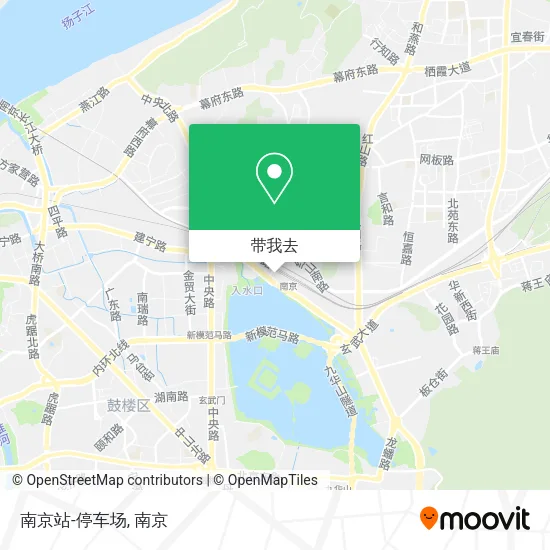 南京站-停车场地图