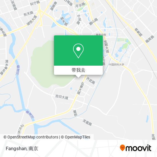 Fangshan地图
