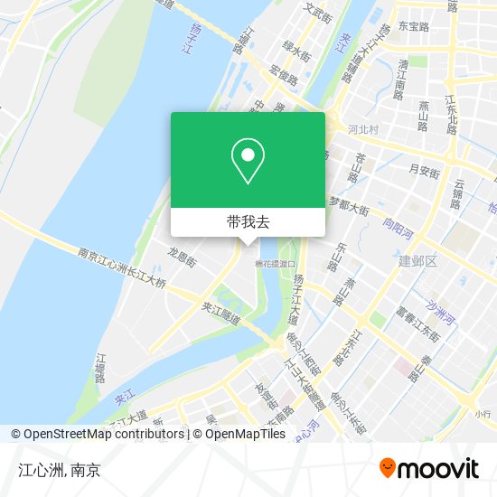 江心洲地图