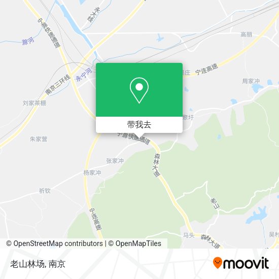 老山林场地图