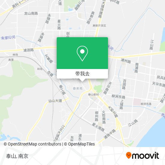 泰山地图