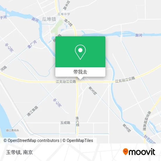玉带镇地图