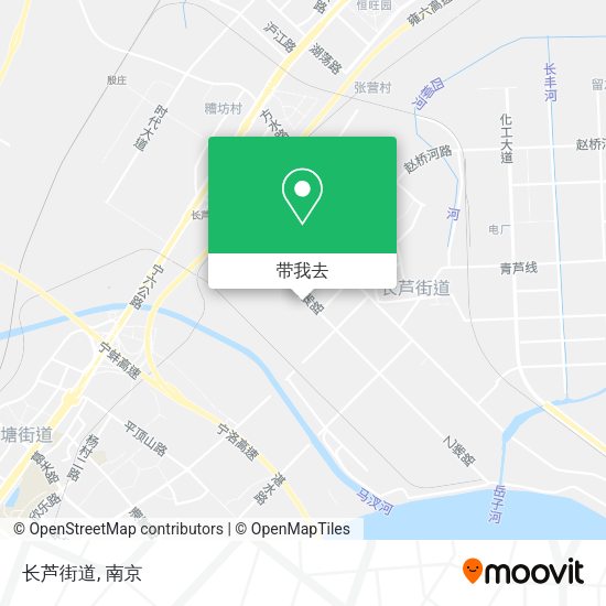 长芦街道地图