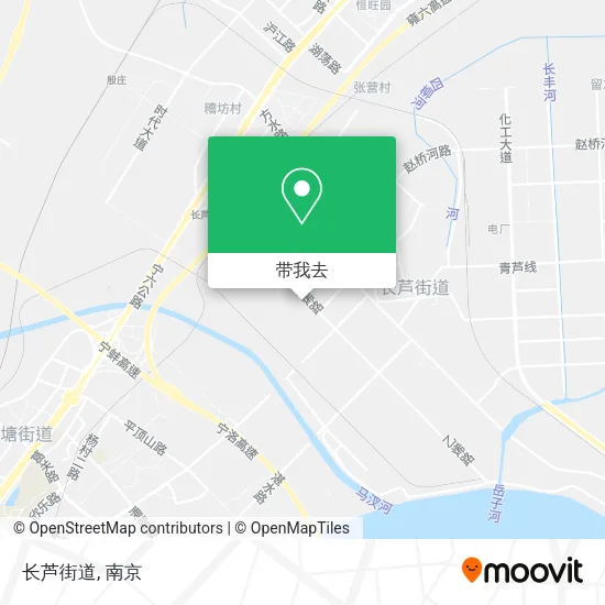长芦街道地图