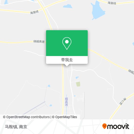 马鞍镇地图
