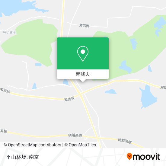 平山林场地图