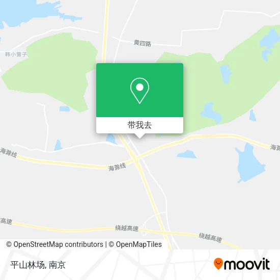 平山林场地图