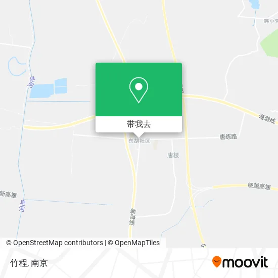 竹程地图