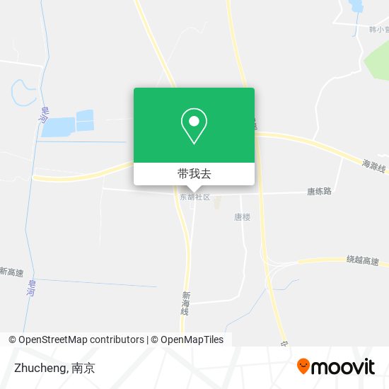 Zhucheng地图