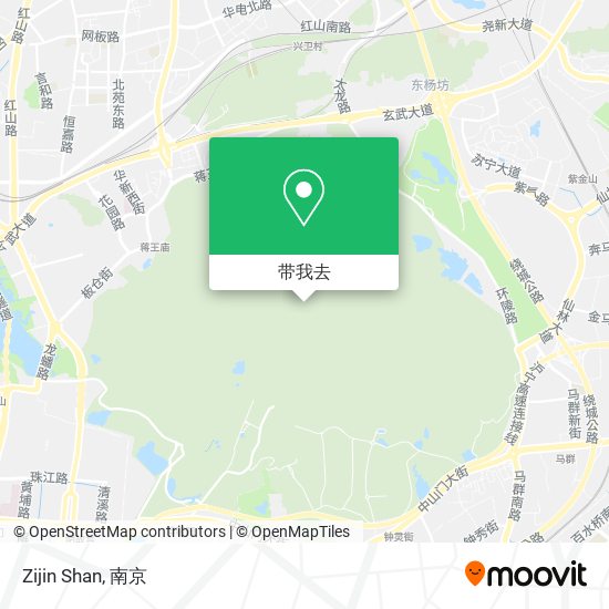 Zijin Shan地图