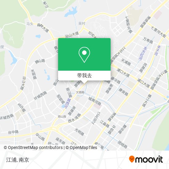 江浦地图