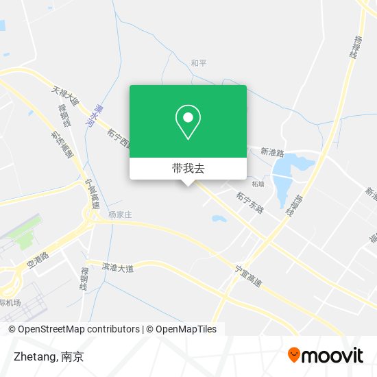 Zhetang地图