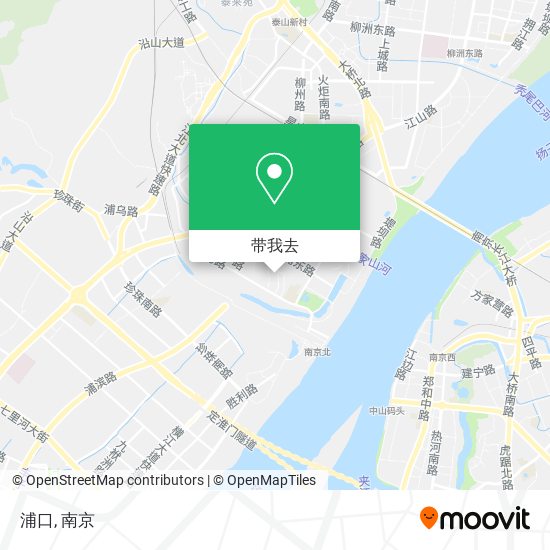 浦口地图