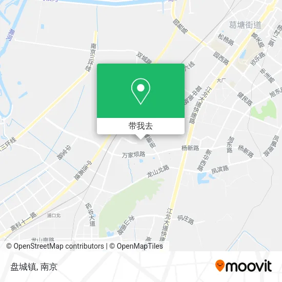 盘城镇地图