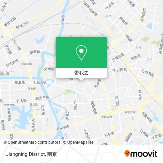 Jiangning District地图