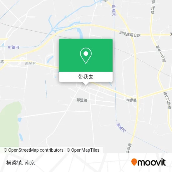 横梁镇地图