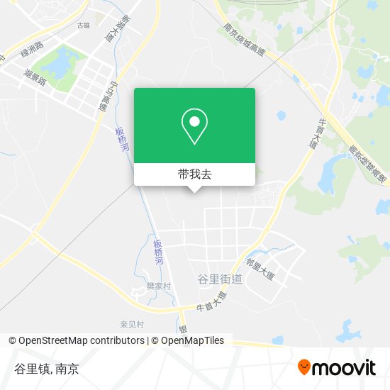谷里镇地图