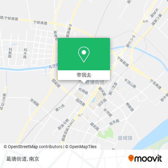 葛塘街道地图
