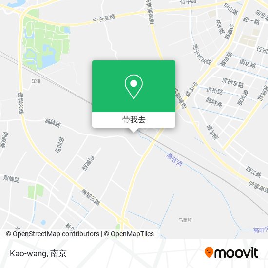 Kao-wang地图