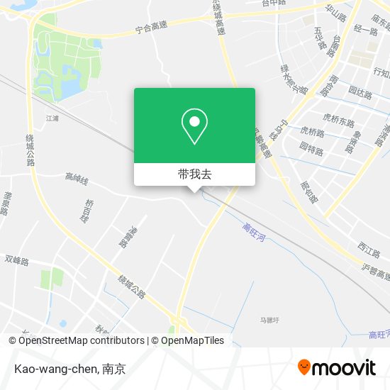 Kao-wang-chen地图