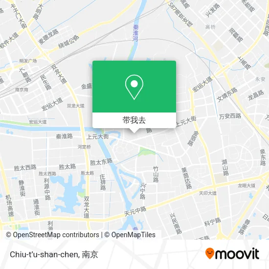 Chiu-t’u-shan-chen地图