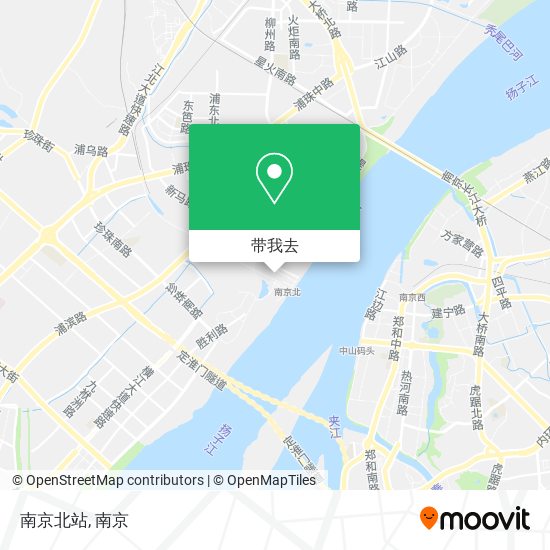 南京北站地图