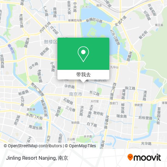 Jinling Resort Nanjing地图