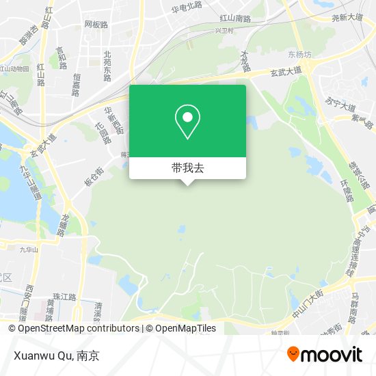 Xuanwu Qu地图