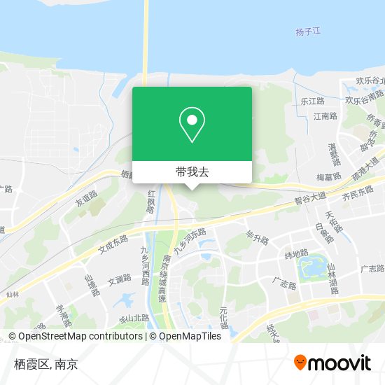 栖霞区地图