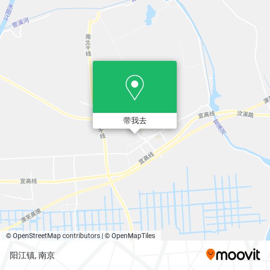 阳江镇地图