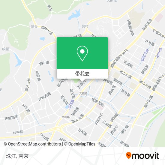 珠江地图