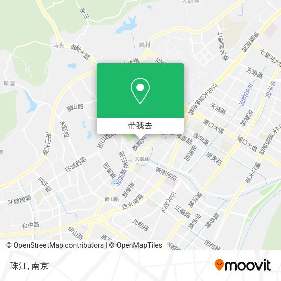 珠江地图