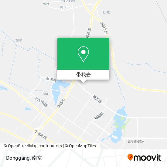 Donggang地图