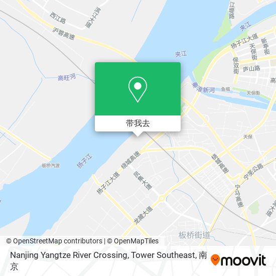 Nanjing Yangtze River Crossing, Tower Southeast地图