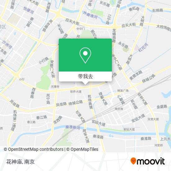 花神庙地图