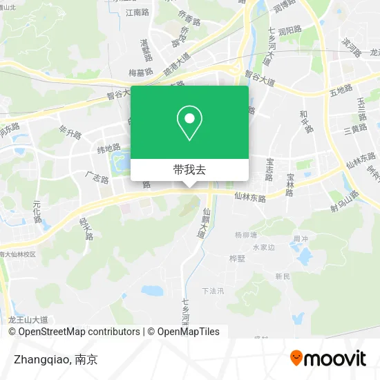 Zhangqiao地图