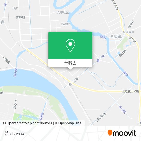 滨江地图