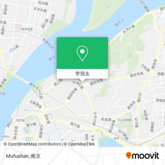 Mufushan地图