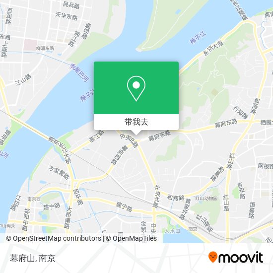 幕府山地图