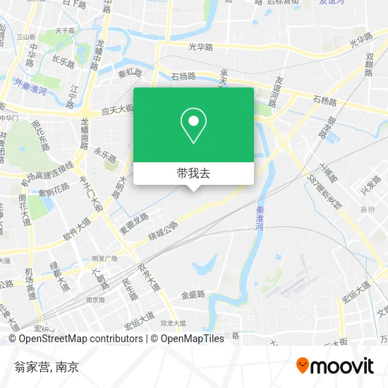 翁家营地图