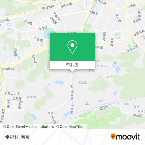 幸福村地图
