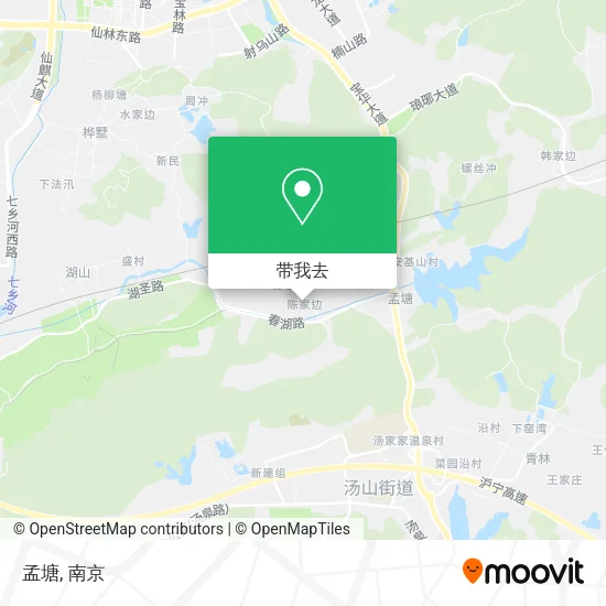 孟塘地图
