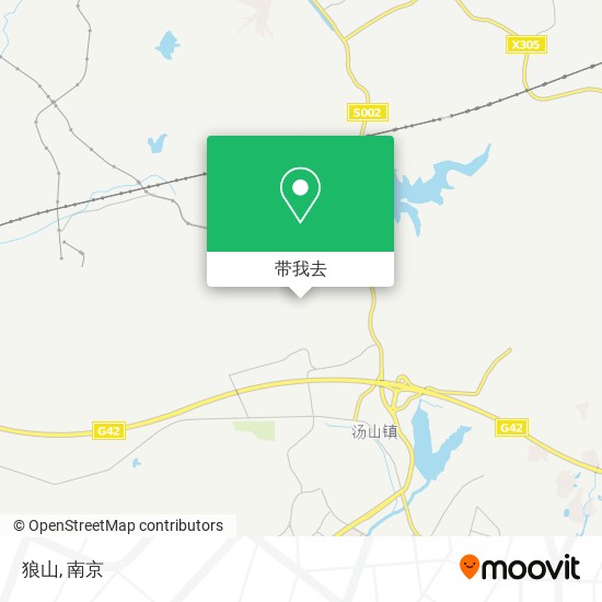 狼山地图
