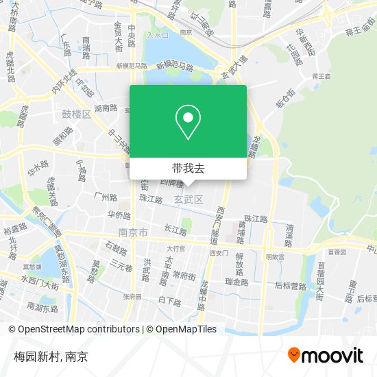 梅园新村地图