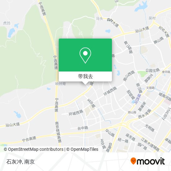 石灰冲地图