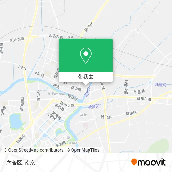 六合区地图