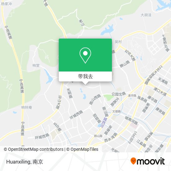 Huanxiling地图