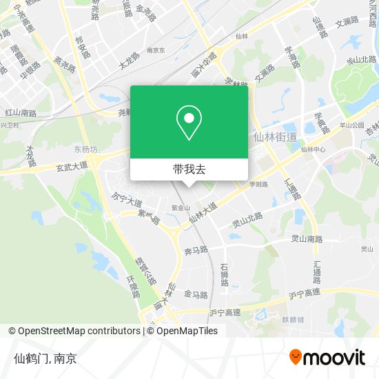 仙鹤门地图