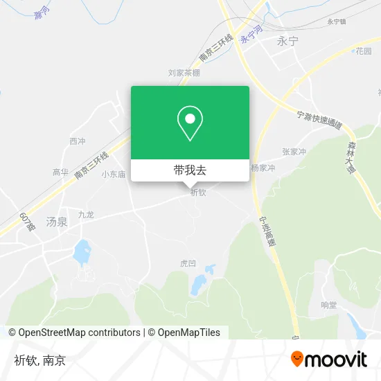 祈钦地图