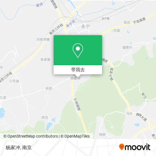 杨家冲地图